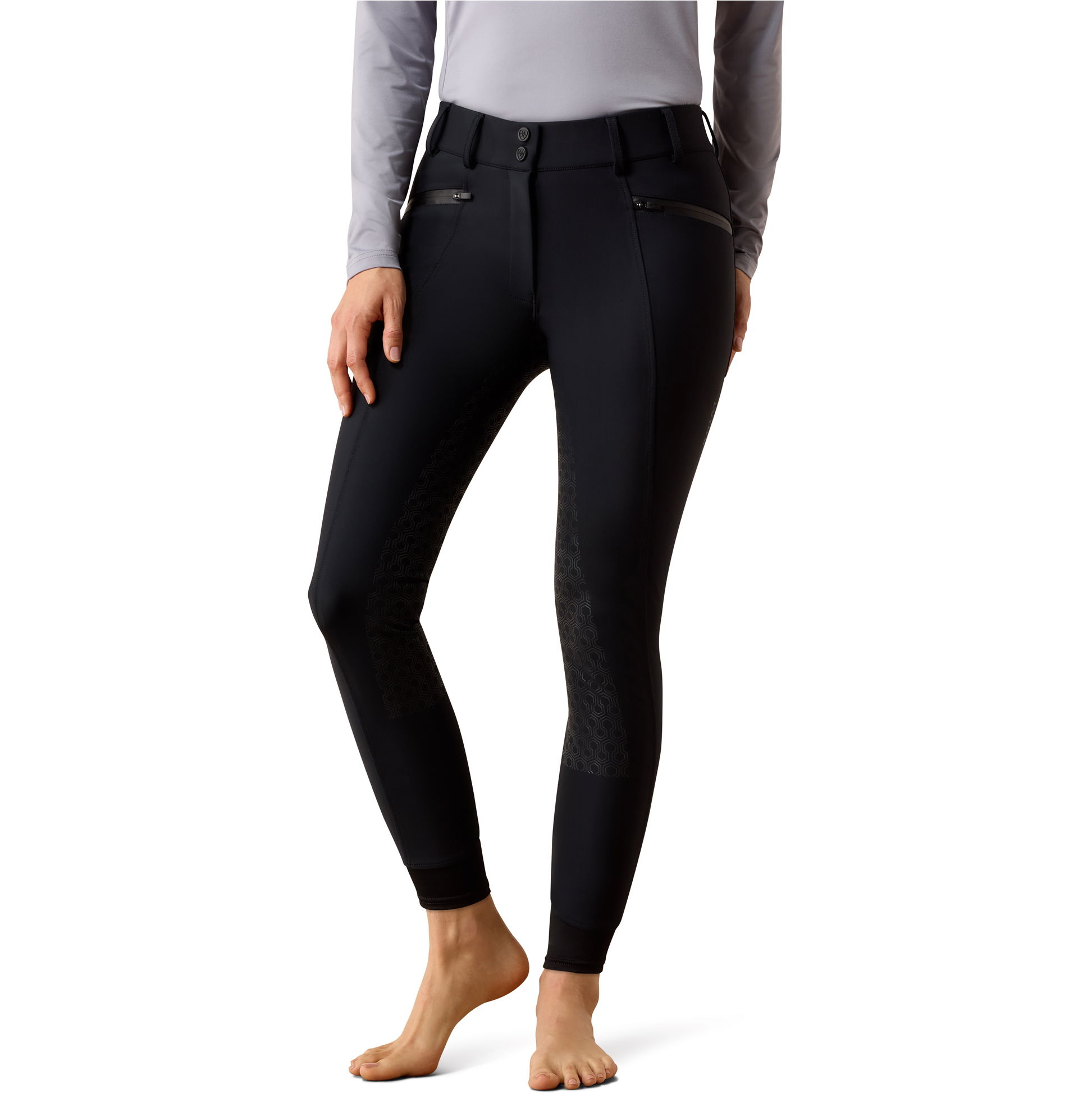 2026 Ariat Womens Troika H2O Full Seat Breeches 10079841 - Black